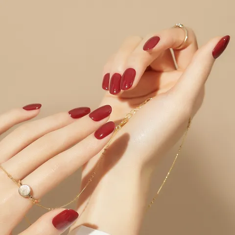 엣지유 레드정석 붙이는 셀프 젤네일