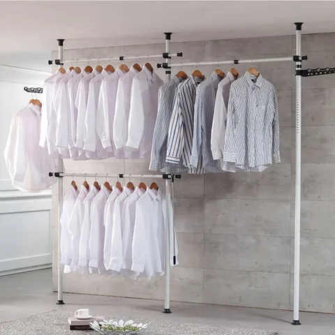 아도라하우스 프리미엄 38파이 행거 3단