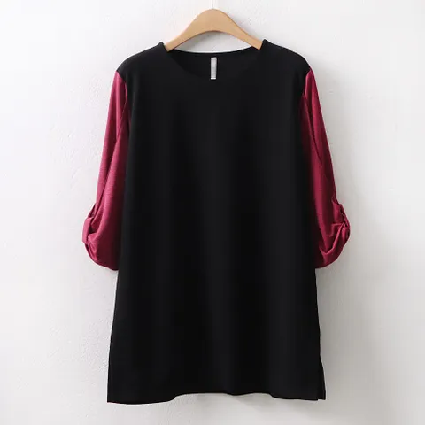 아이우먼 뮤즈튤립랩소매티 MN5688M105 빅사이즈