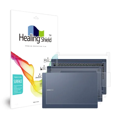 삼성 갤럭시북 NT755XDA 무광 외부보호필름 3종세트