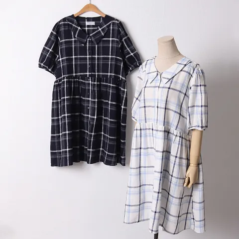 빅사이즈 106 썸머셔링디테일원피스 DDLD649