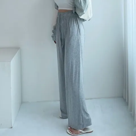 [브리치] 글램핏 / 여자 소프트 긴 통바지 와이드 트레이닝 롱팬츠 2컬러