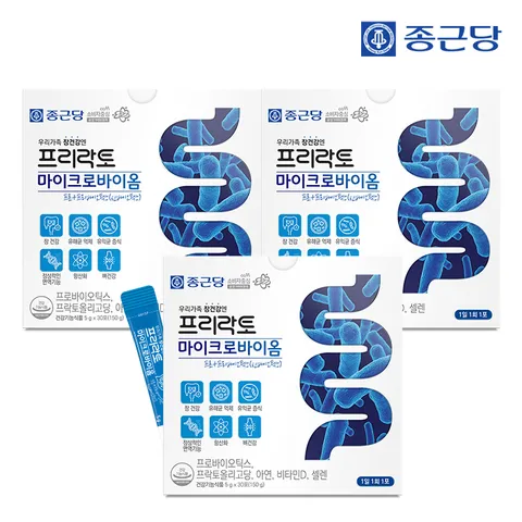 프리락토 마이크로바이옴 30포 3박스 / 신바이오틱스 모유유래유산균