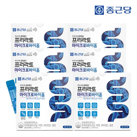 프리락토 마이크로바이옴 30포 6박스 / 신바이오틱스 모유유래유산균
