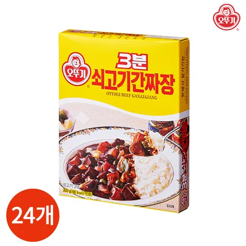 3분 쇠고기짜장 200g x 24개