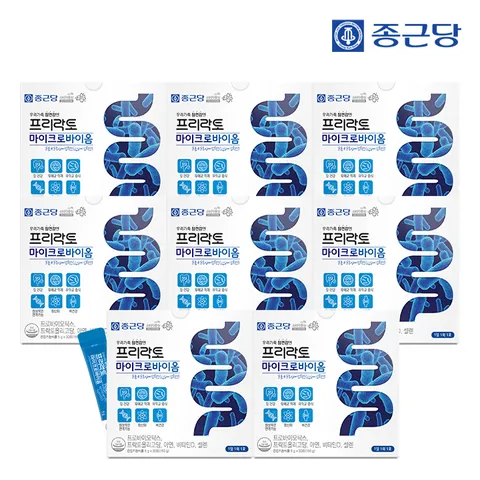 프리락토 마이크로바이옴 30포 8박스 / 신바이오틱스 모유유래유산균