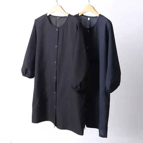 빅사이즈사랑해요 D575L106 베이직노카라퍼프자켓 MN