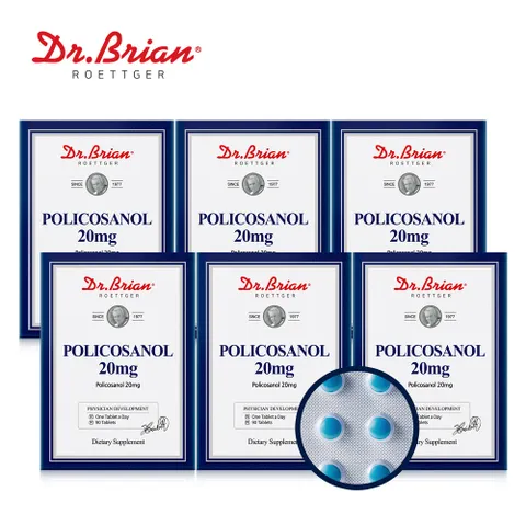 [해외직구][6통] 닥터브라이언 폴리코사놀 총18개월분