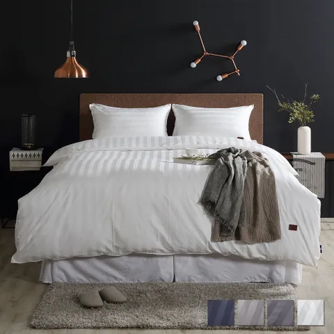 [라셀렌]노블레스 광폭 순면60수 100%코튼 호텔 이불커버 퀸Q 4컬러