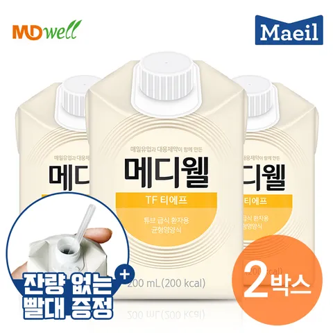 메디웰 TF티에프 2박스 200ml x 60팩 환자식 식사대용