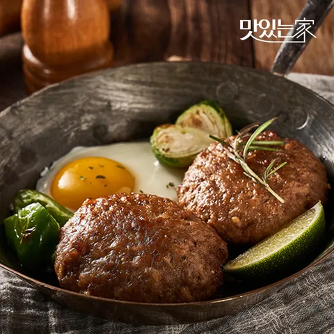 1987년 전통의 성북동 맛집 금왕함박스테이크 5세트 (1세트 함박스테이크 120gx2개입+소스80gx2개입)