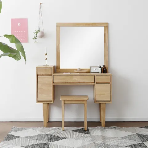 하모니 C형 화장대 세트 1100