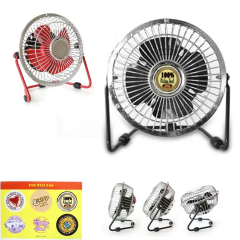 허밍 탁상 책상 미니 USB 선풍기 스티커포함 탁상용선풍기 책상선풍기