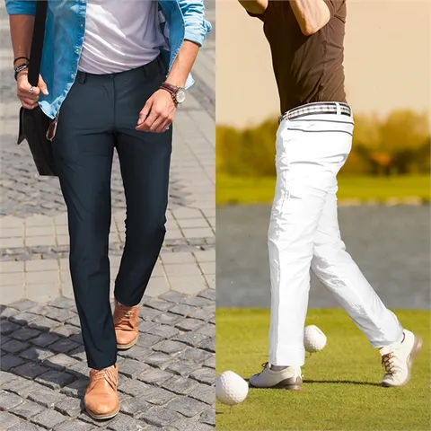 [하프클럽/마스터베어]마스터베어 앤드큐어 골프바지 남자봄여름 스판바지