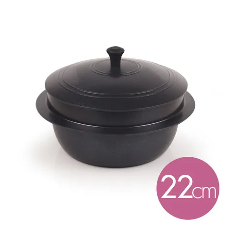 옛날가마솥 감성 그대로 헤르지움 인덕션 가마솥 22cm