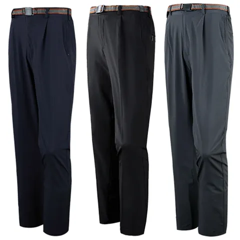 [하프클럽/블루캡]1+1쿨링스판 여름등산바지 아웃도어 남자작업복 쿨팬츠