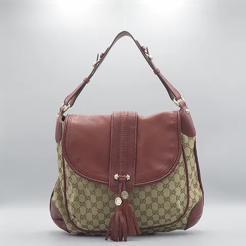 고이비토 중고명품 -  자가드 테슬 숄더백 - K20886GU