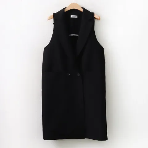 아이우먼 엣지모던베스트자켓 BG8924M202 빅사이즈