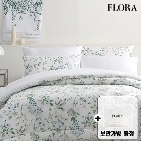 블루베리 모달코튼 부드러운 사계절 차렵이불 단품 및 세트 SS/Q/K/EK