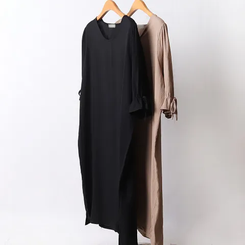 빅사이즈사랑해요 E428L107 레이온리본포인원피스 NB