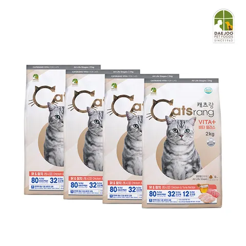 전연령용 비타플러스 2kg 4개 총 8kg/무료배송 /리뉴얼