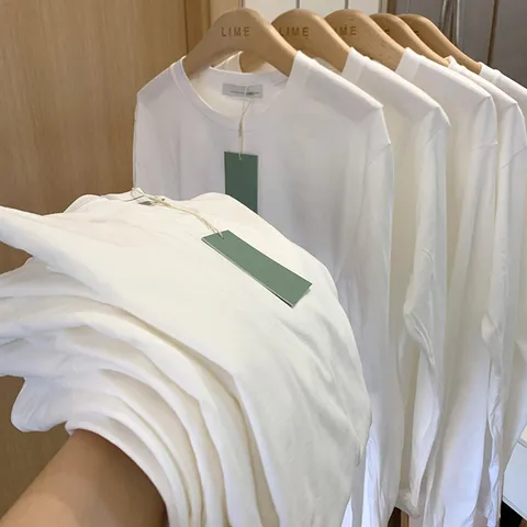 데일리라운드넥면티셔츠 기본베이직 코튼 블랙화이트