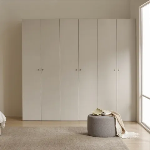 한샘 샘베딩 마일드 옷장세트 240cm 높이216cm  행거형 2종