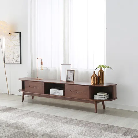 도담 고무나무 원목 2000 거실장