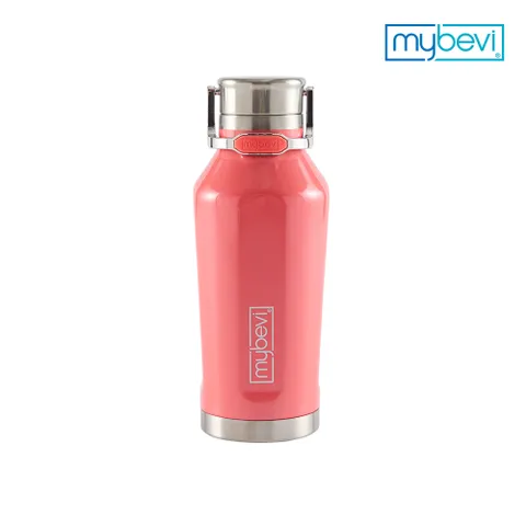 마이베비 콰트로캔틴 캐리핸들 290ml 코랄_보온보냉병