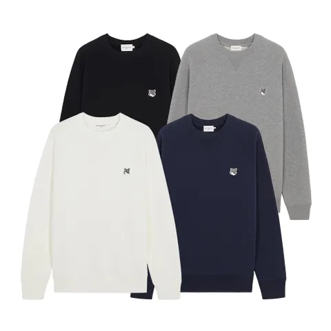 그레이 폭스 헤드 패치 스웨트셔츠 맨투맨 GM00333KM0002 ( 4컬러 / 당일발송 )