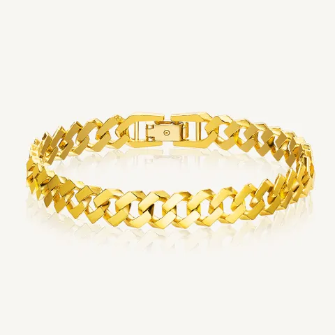 베이직 옥타곤 체인 팔찌 24K 순금 26.25g