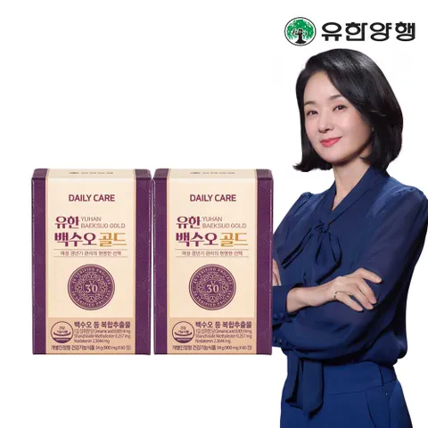 식물성 유한 백수오 골드 60정 2개