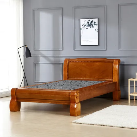 여명돌침대 청맥반석 돌 싱글 S1300침대