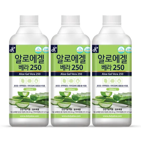 알로에겔 베라250 오리지널 1L x 3병