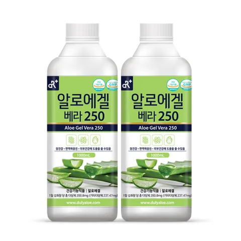 알로에겔 베라250 오리지널 1L x 2병