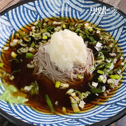 [100%순메밀면]메밀면+메밀소바장국 800g 2인분