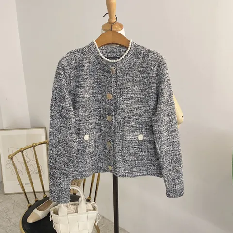 [브리치] 허니제이 / 프리즈 넌카라 트위드 자켓(2color)국내제작