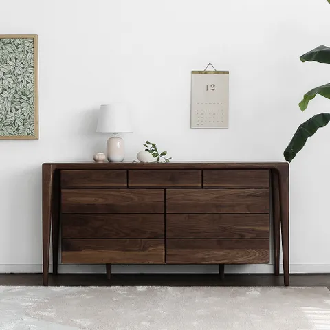 헤리티지월넛 VIP 하이엔드 A형 9칸서랍장 1000