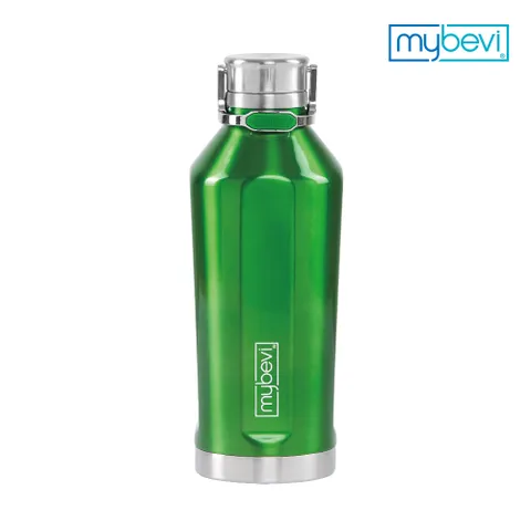 마이베비 콰트로캔틴 캐리핸들 530ml 메탈그린_보온보냉병