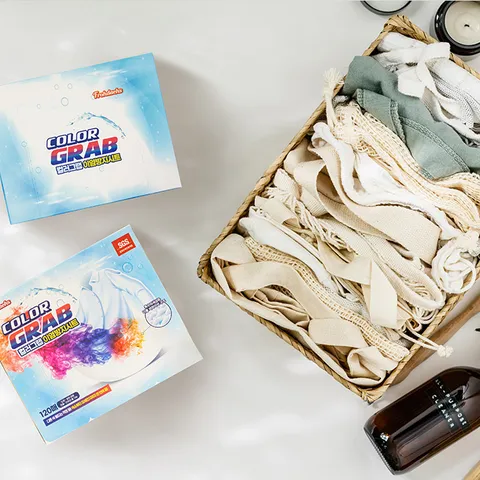 프로닥스 컬러그랩 이염방지시트 미세먼지흡착 세탁티슈 120매