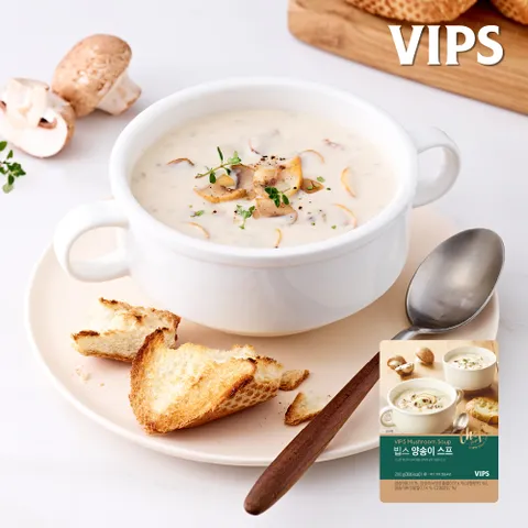 빕스 양송이스프 200g 냉동