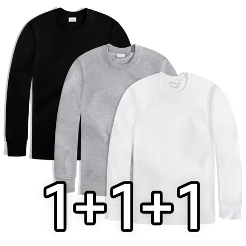 [MNC] 1+1+1 남녀공용 소프트라운드 30수긴팔티 MDLT802UN