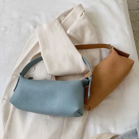 여성 데일리 숄더백 핸드백 소프트 레더 바게트백 학생숄더백 숄더에코백 쇼퍼백