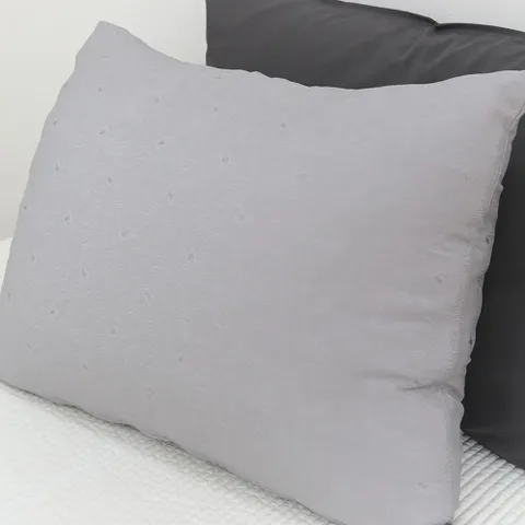 [레브라이프] 냉장고 인견 그레이 여름 베개커버