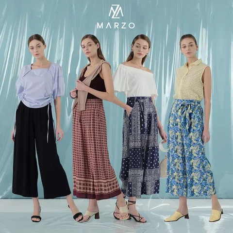 [하프클럽/마르조]이나 레이온 팬츠