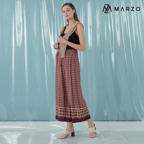 [하프클럽/마르조]이나 레이온 팬츠 와인