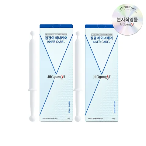 의료기기 질세정제 이너케어(3개입)*2 | 주1회 질 내 직접 주입해 분비물 냄새 관리