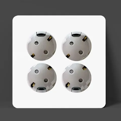 현대/매입4구콘센트/보조대포함 전기콘센트 매입콘센트 4구콘센트 벽콘센트