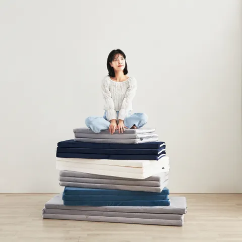 포미 3단 접이식 견면 토퍼 매트리스 퀸 Q DF921632