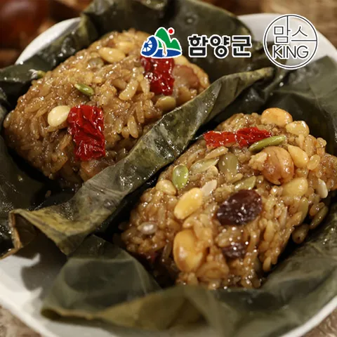 화신영농조합 숨쉬는 연잎약밥 80g/ 20개